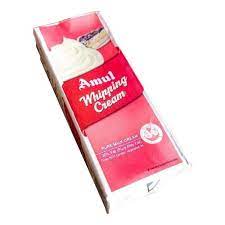 Best heavy cream brands available.buttery fat rich heavy cream. Amul Whipping Cream At Rs 63 Pack Amul Whipped Topping Cream Id 18112332688