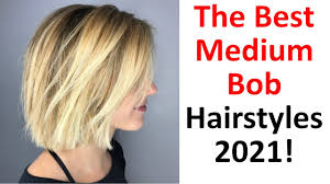 For this, you will need a very short hair length, just above your neck, and a bob hair cut with some small fringes which will fall on your forehead. The Best Medium Bob Hairstyles 2021 Youtube