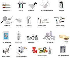 In The Kitchen Vocabulary Kitchen Utensils And Equipment Kitchen Equipment Cooking Utensils