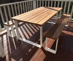 Timber Outdoor Tables Australia Lumber Furniture Outdoor Bench Table Wooden Garden Table Wooden Bench Table