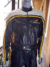 Honda Motorcycle Riding Suit Swedish Vintage Leather Riding Suit Honda Leather Racin Motorcycle Racing Jacket Vintage Leather Jacket Leather Motorcycle Pants