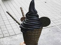 Black Ice Cream Is Instagram S Latest Food Trend But You Won T Believe What It S Made Of Desserts Black Ice Cream Ice Cream