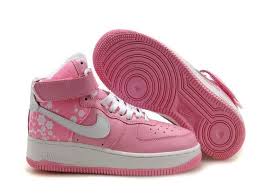 Nike Air Force 1 High Womens Pink Floral Print Nike Air Force Ones Nike Air Force Air Jordan Shoes