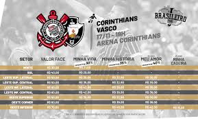 Vasco volta a atacar pela ponta e rossi ergue na área do corinthians. Timao Inicia A Venda De Ingressos Para Jogo Contra O Vasco
