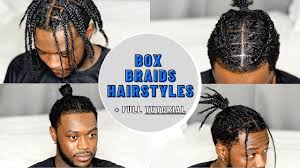 You already know that braids and man buns can be mixed, but what about colors? Men S Braid Hairstyle For Black Hair Quick Easy For Lazy Days Youtube