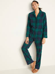 Black And White Plaid Pajamas Family Prefer The Plaid On The Thumbnail Or Black And White Check But Any Of The Plaids Will Do Size Pajamas Women Flannel Pajama Sets Matching Family Holiday Pajamas