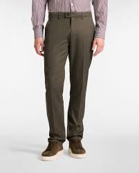 Relaxed Fit Chino Pants, Man, Green, Size: 46