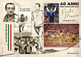 Pietro mennea, 40 anni fa l'oro nei 200 metri alle olimpiadi di mosca. Pietro Mennea Un Poster Ricordo Per I 40 Anni Dalla Facebook