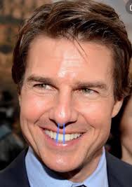 But if you take a close look, you will see his teeth still look different from common people! Once You Notice Tom Cruise Has One Tooth Centered It Cannot Be Unseen 9gag