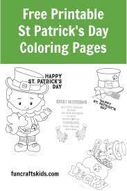 A clover to add pattern to. Free Printable St Patrick S Day Coloring Pages Fun Crafts Kids