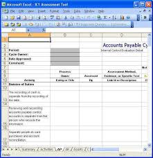 Internal Control Of Accounts Payable Internal Control Financial Statement Statement Template