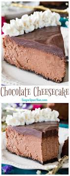 This Is The Best Chocolate Cheesecake No Water Bath Required Cheesecake Chocolate Desser Chocolate Cheesecake Recipes Best Chocolate Cheesecake Desserts