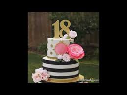 Can it be a little sport? 18th Birthday Cake Ideas Wish Birthday With Videos Youtube