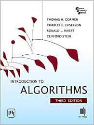 The book consists of ten chapters, . Amazon Com Introduction To Algorithms Eastern Economy Edition 9788120340077 Cormen Thomas H Leiserson Charles E Rivest Ronald L Stein Clifford Libros