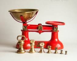 Handmade old traditional weight showpiece brass weighing scale balance scale prasitih. Items Similar To Antique Cast Iron Brass Kitchen Scale Circa 1900 On Etsy Kitchen Scale Vintage Scale Brass Kitchen