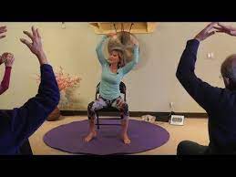 happy together a chair yoga dance we all can do together with sherry zak morris youtube yoga dance chair yoga senior fitness