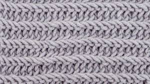 Slide the right needle under the left. The Double Garter Stitch Knitting Stitch Dictionary New Stitch A Day