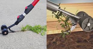 Finishing the planting of the garden was definitely improved using the item. Weed Snatcher Rolling Tool Easily Removes Weeds From Cracks