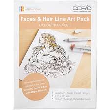 If you do not allow these cookies, some or all of these. Copic Marker Faces Hair Coloring Pages Buy Online In Angola At Angola Desertcart Com Productid 29445938