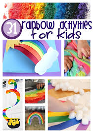 31 Color Me Happy Rainbow Activities For Kids Rainbow Activities Rainbow Crafts Kids Rainbow Crafts