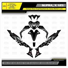 Honda supra x 125 memiliki mesin 125cc yang bertenaga. Decal Sticker Honda Supra X 125 Full Body Shopee Indonesia