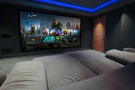 The media room features a play area for young kids with a chalkboard wall and a pool table so the great for a corner kids gaming station. Gaming Media Room Case Study The Pyramid Group