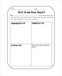 1st Grade Book Report Template 5 Professional Templates In 2020 Book Report Templates Grade Book 1st Grade Books