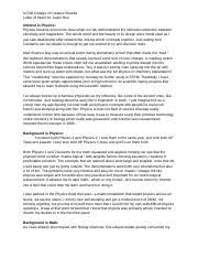 How you write the letter will depend on your relationship with the recipient. Ccs Docx Write A Letter To The Attention Of The Ccs Art Faculty Stating Your Academic Interests Your Reasons For Wanting To Study At Ccs And Your Course Hero