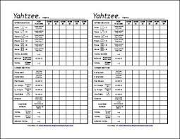 Pdf printable large print yahtzee score sheet. 10 Best Large Printable Yahtzee Score Sheets Printablee Com