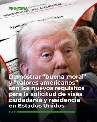 EEUU l “Los beneficios de Estados Unidos no deberían darse a quienes  desprecian el país”, afirmó el portavoz de USCIS Matthew Tragesser. 📱 ❌ ✓  ¿Deberían las opiniones en redes sociales ser