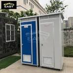 Ecomonic Portable Toilet Low Cost Sandwich Panel Toilet for Pubilc Use