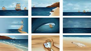 Ships At A Distance Storyboard Styleframes On Behance