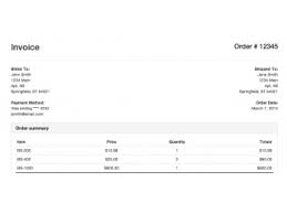 Get Html Invoice Template Images