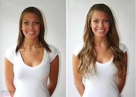 How to install hair extensions: Top 14 Hair Extensions Before After Pictures On Short Medium Hair