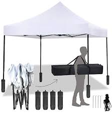 Maybe you would like to learn more about one of these? Fdw Pop Up Canopy 10x10 Pop Up Canopy Tent Party Tent Ez Up Canopy Sun Shade Wedding Instant Folding Protable Better Air Circulation Outdoor Gazebo With Backpack Bag Buy Online At Best