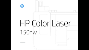 ويندوز 10 (32 و 64 بت). Hp Color Laser 150nw Wi Fi Printer Youtube