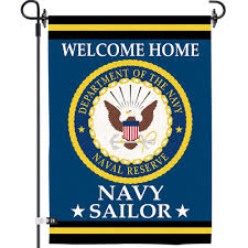 There are 213 usn decorations for sale on etsy, and they cost $22.32 on. Amazon Com Aokdeer Welcome Home Sailor Us Navy Garden Flags Natural Burlap Banners House Yard Deparatment Of The Navy Outdoor Decorations Double Sided Naval Reserve American Military Flag 12x18 Garden