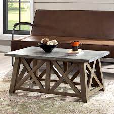This can be easily achieved with different height candles, but you can also add other objects like a tall glass cloche and plants. Better Homes Gardens Granary Modern Farmhouse Coffee Table Multiple Finishes Walmart Com Walmart Com