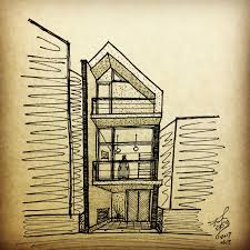 house in japan 建築 設計 住宅 立面 手繪 日本 japan house house sketch japan male sketch