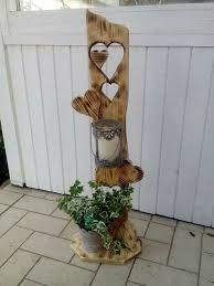 Mit diesen selbstgemachten pflanzensteckern aus holz kann man sich die pinken vögel in den eigenen garten holen. Holzdeko DrauaÃ¿en In 2020 Selber Machen Garten Selbermachen Garten Coole Ideen