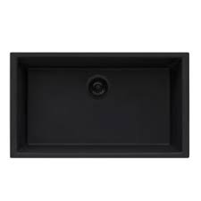 View l 33 x w 19 x d 10performa collection. Ruvati Epigranite Undermount 31 75 In X 19 25 In Midnight Black Single Bowl Kitchen Sink In The Kitchen Sinks Department At Lowes Com