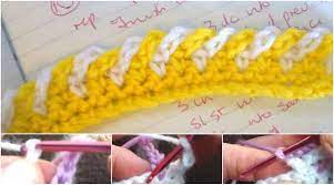 Crochet 2 Colors Edging Pretty Ideas Crochet Blanket Edging Crochet Crochet Edging