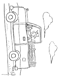 There are lots of trucks like fire, police, cement, army, chevy, airport, race and ice cream truck. The Farmers Truck Coloring Page Coloring Pages Printable Com