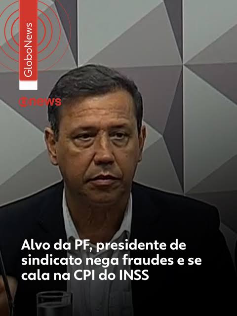 #Política - O presidente do Sindicato Nacional dos Aposentados, Pensionistas e Idosos da Força Sindical (Sindnapi), Milton Baptista de Souza Filho, decidiu ficar em silêncio durante depoimento à CPI ...