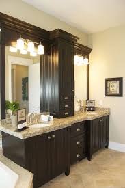 Cabinet Between Sinks Bathroom Cabinets Designs Bathroom Design Elegant Bathroom