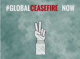 Meaning a cessation of shooting is recorded from 1918. Sign To Support The Global Ceasefire Peace Action