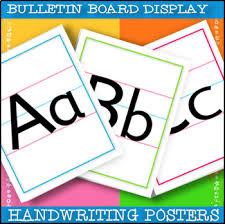 Each page has 6 letters as well. Back To School Alphabet Letter Posters Classroom Wall Display Bulletin Board