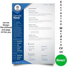 It helps you define your achievements, work experience, future goals, and educational background. Make Professional One Page Best Cv For You By Chinmoydhar