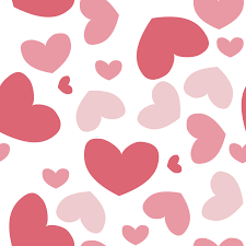 Seamless floral pattern on pink background. 6 Pink Heart Tile Background Pattern Png Transparent Onlygfx Com