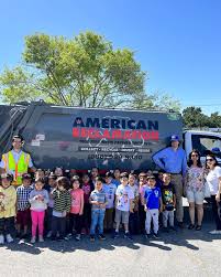 Thank you, American Reclamation, for taking the time to provide our  students with recycling truck demonstration. #recyclestudy